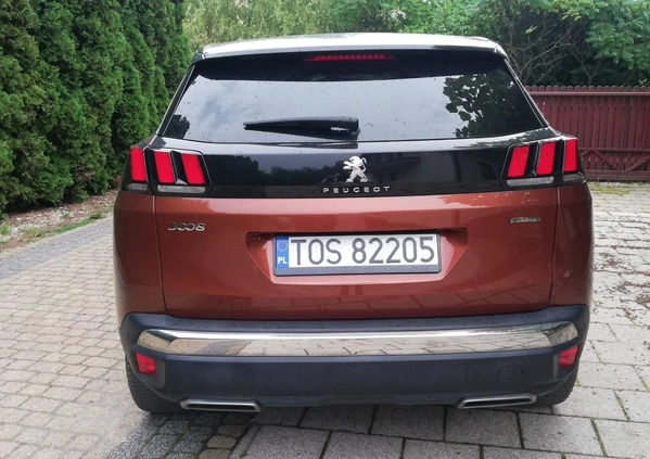 Peugeot 3008 cena 68000 przebieg: 121070, rok produkcji 2018 z Zawichost małe 742